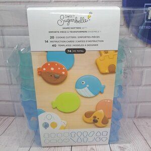 Sweet Sugarbelle Shape Shifters Cookie Cutter Set 1 – 74pcs Bakery Tools NIB